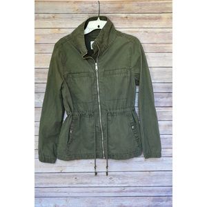 Old Navy army green utility jacket